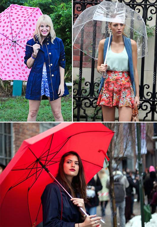 Buy some fun umbrellas to work with your outfit this monsoon