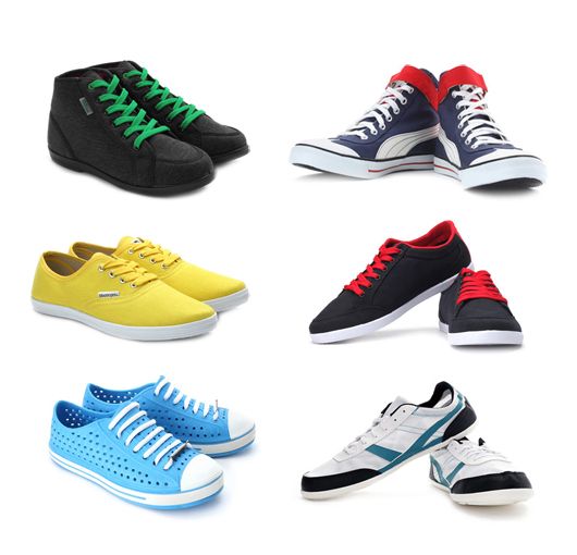 Pick up a pair of sporty sneakers