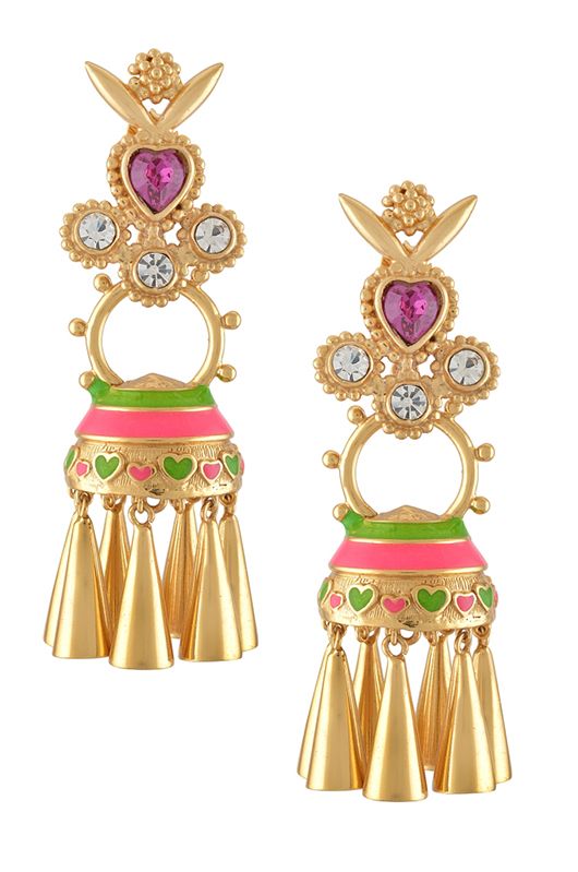 Manish Arora for Amrapali Via Earring