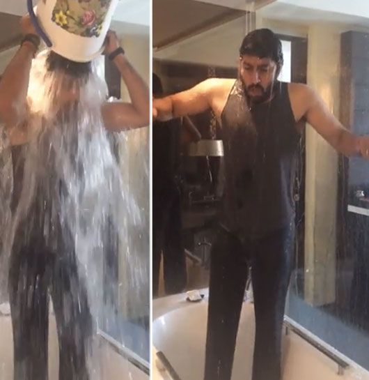 Video: Abhishek Bachchan Takes the Ice Bucket Challenge (Guess Who He Nominated In Return!)