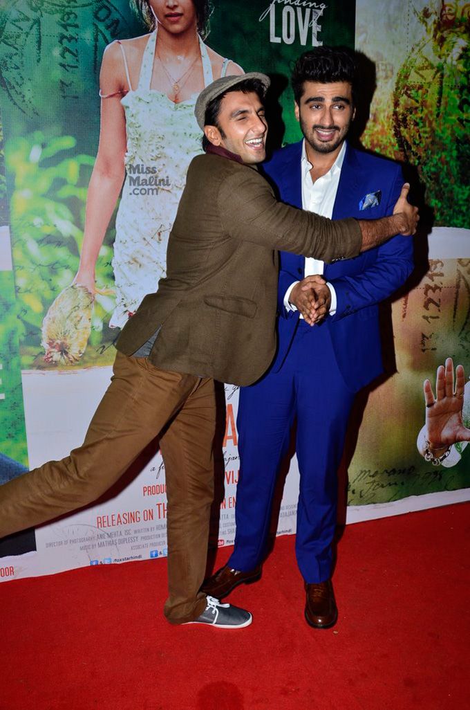 Ranveer Singh and Arjun Kapoor