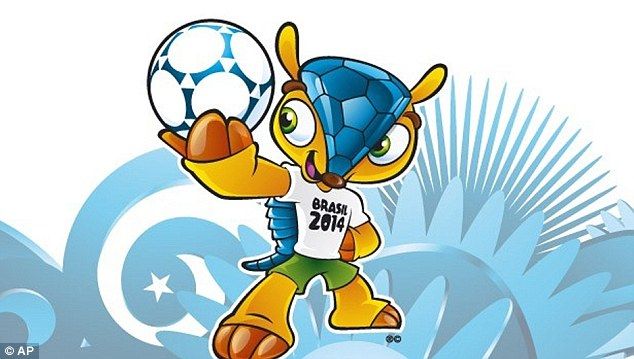 The official mascot of FIFA 2014
