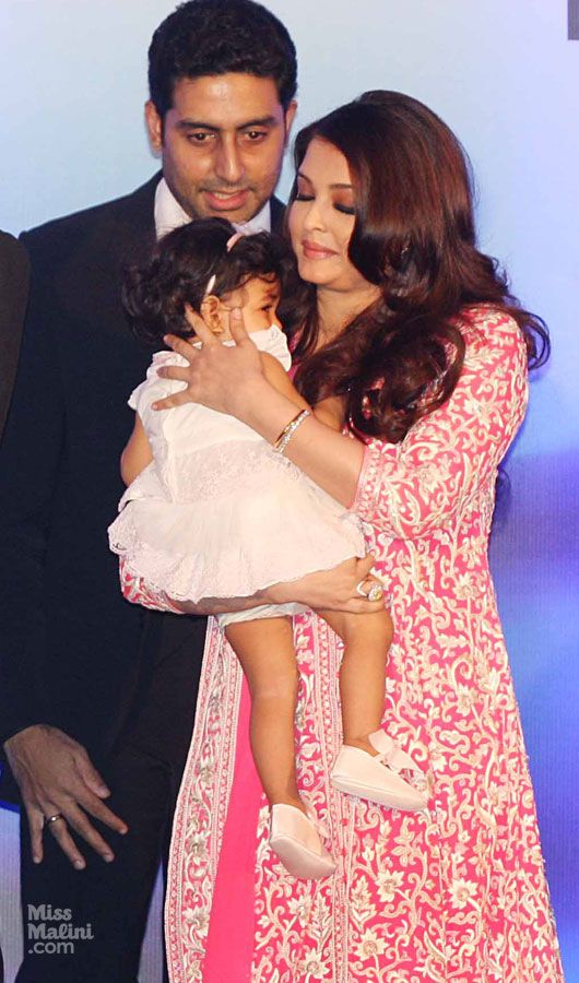 Abhishek Bachchan, Aishwarya Rai, and Aaradhya Bachchan