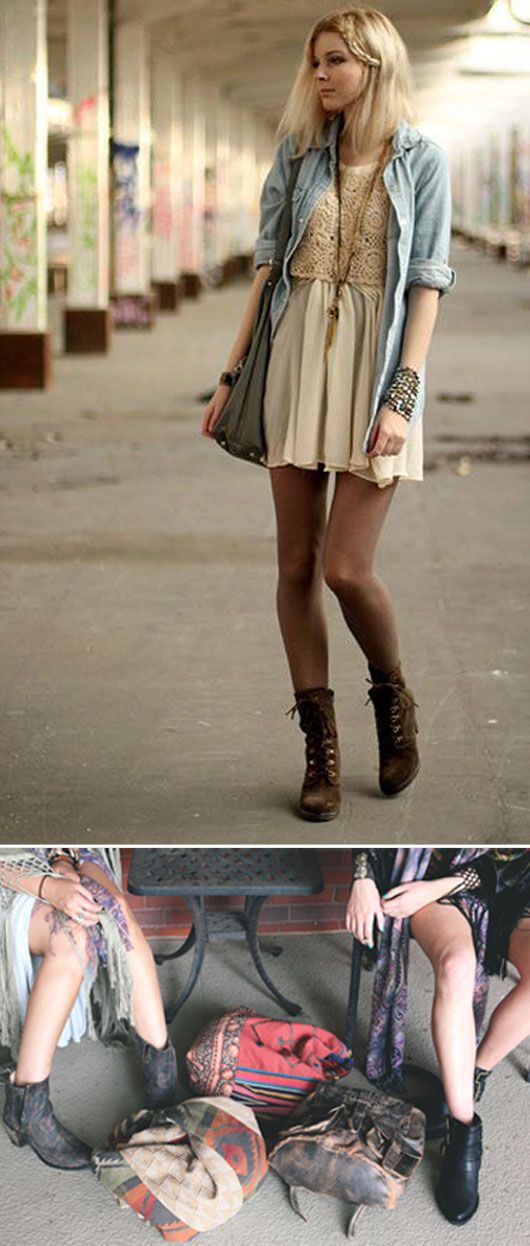 Every girl should have a pair of ankle boots in her closet. Black and brown are the easiest colors to work with