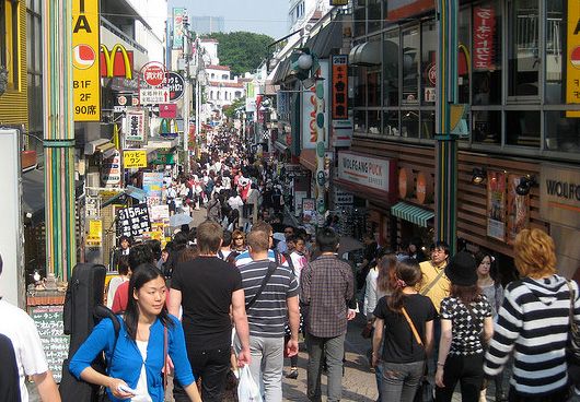 Harajuku street is where all the action is at!