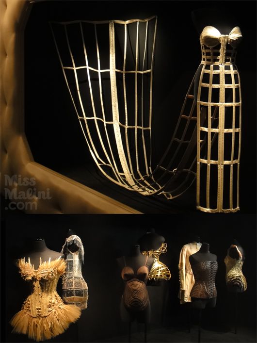 The Boudoir section is dedication to Gaultier's fascination for corsets