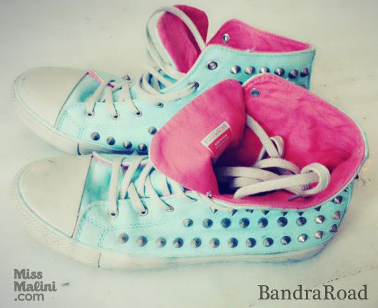 Studded High-Tops from Bershka