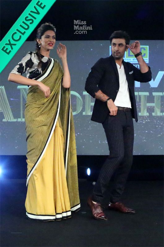 Deepika Padukone and Ranbir Kapoor