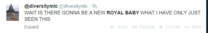 Royal Baby Tweet