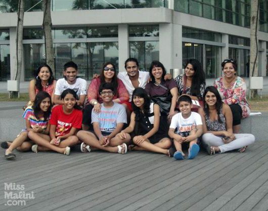 Family portrait, Singapore