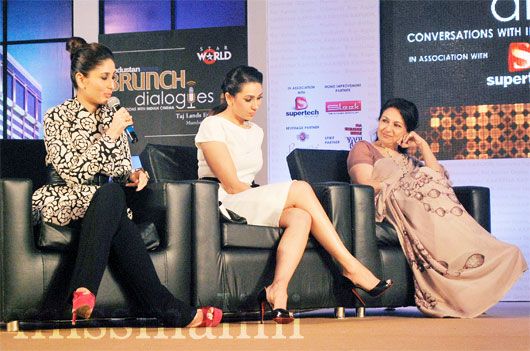 Kareena Kapoor, Karisma Kapoor and Sharmila Tagore