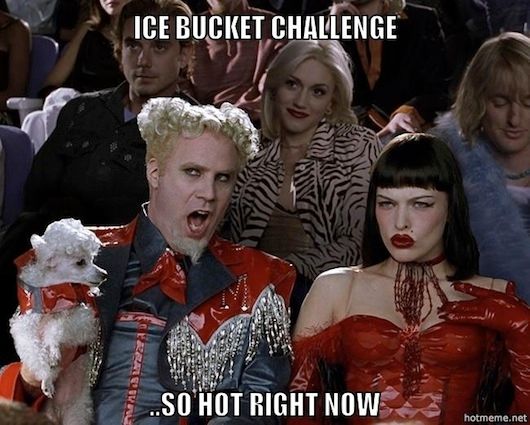 Ice Bucket Challenge meme 