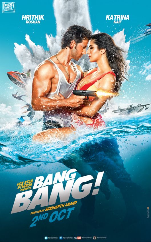 Check Out Hrithik &#038; Katrina’s New Bang Bang Poster!