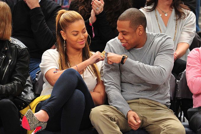 Jay Z and Beyonce