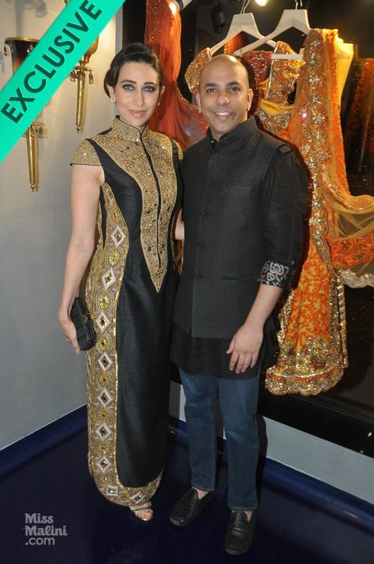 Exclusive: Karisma Kapoor, Sunny Leone Attend Mayyur Girotra’s Boutique Opening in Mumbai