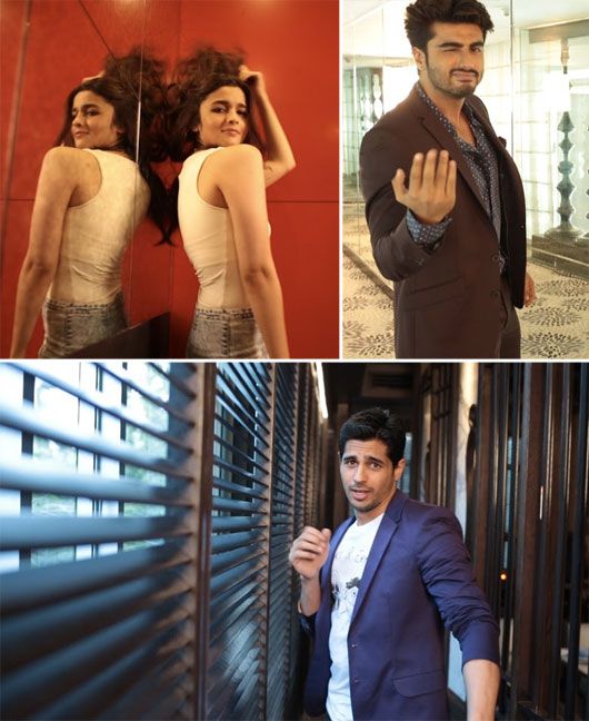 Alia Bhatt, Arjun Kapoor, Sidharth Malhotra