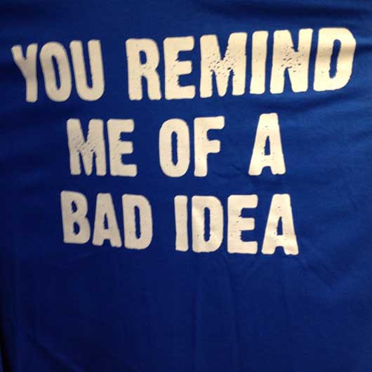 Bad date tee (Pic: @og_tral on On Instagram)