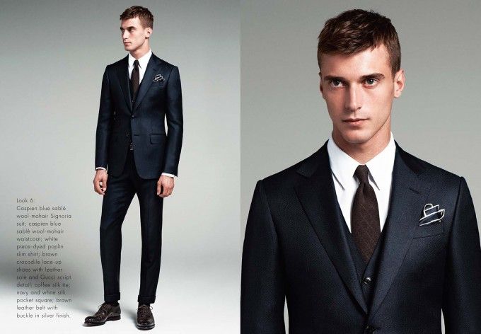 Gucci Men's Tailoring — the Signoria silhouette
