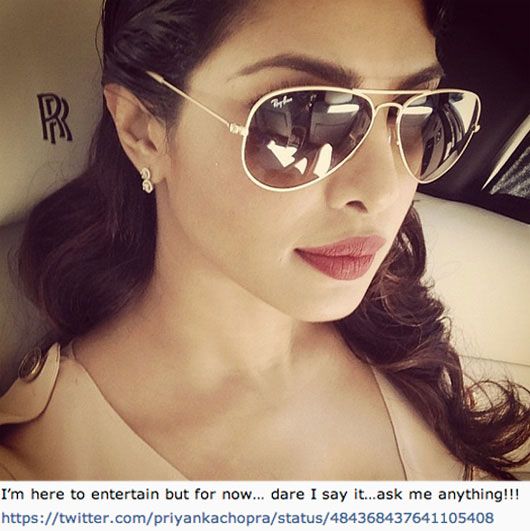 Here’s What Happened When Priyanka Chopra Dared People to Ask Her Anything