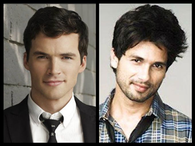 Ian Harding and Shahid Kapoor