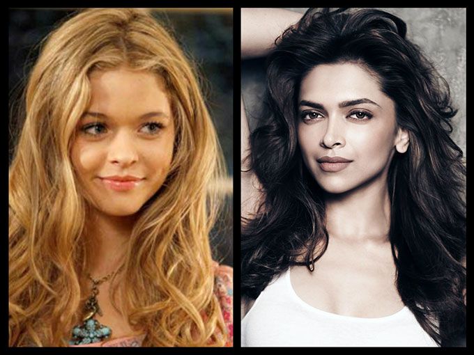 Sasha Pieterse and Deepika Padukone