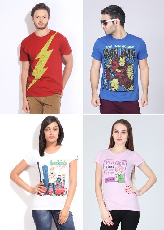 Flip through and flaunt your favourite tees!