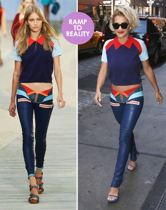 Ramp to Reality: Rita Ora Wears Tommy Hilfiger