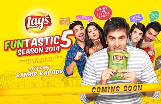 The first look of Ranbir and Saqib's commercial