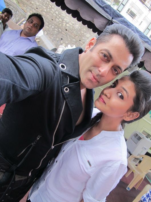 Salman Khan and fan Priyanka