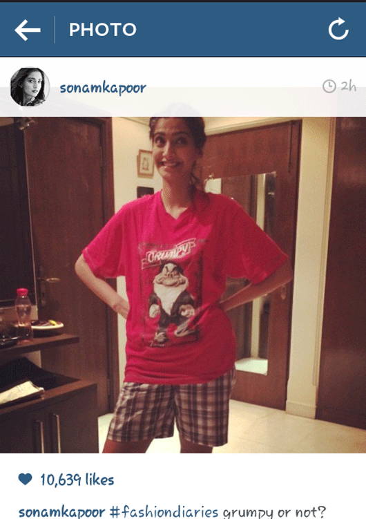 Sonam Kapoor's Instagram