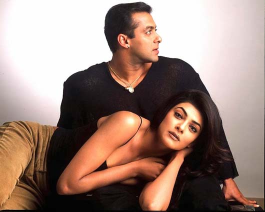 Sushmita Sen and Salman Khan