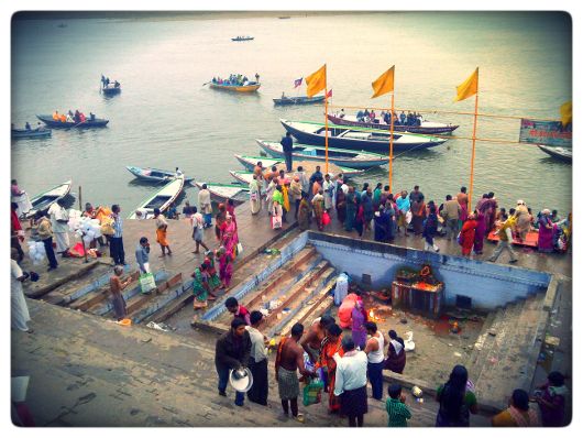 Ganges in Benaras