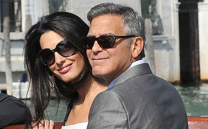 George Clooney and Amal Alamuddin