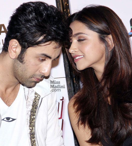 Ranbir Kapoor and Deepika Padukone