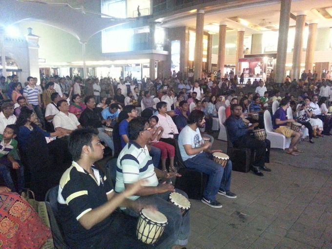 Kabir Cafe performing at High Street Phoenix, Mumbai