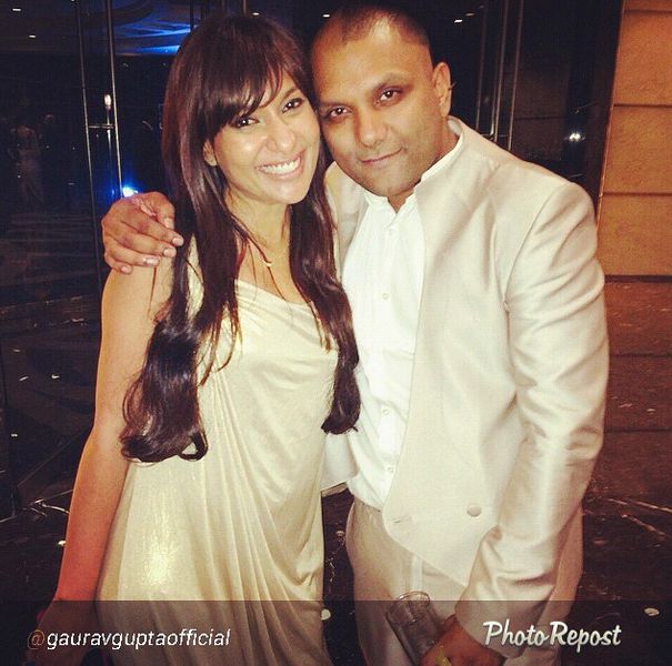 MissMalini and Gaurav Gupta