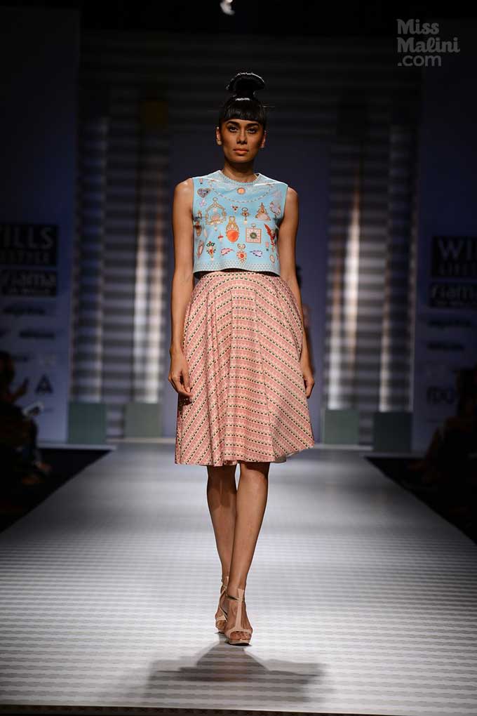 Myntra Presents Pankaj and Nidhi for Wills Lifestyle India Fashion Week S/S15