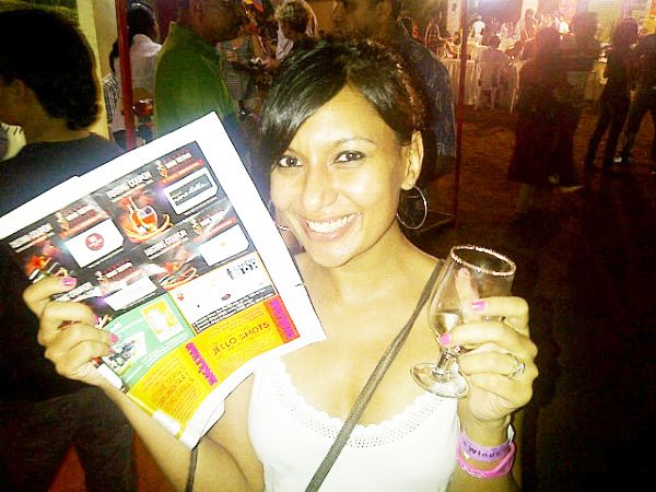 MissMalini at The Bandra Wine Festival