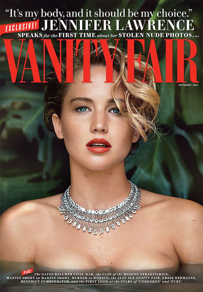 Jennifer Lawrence: Vanity Fair Cover