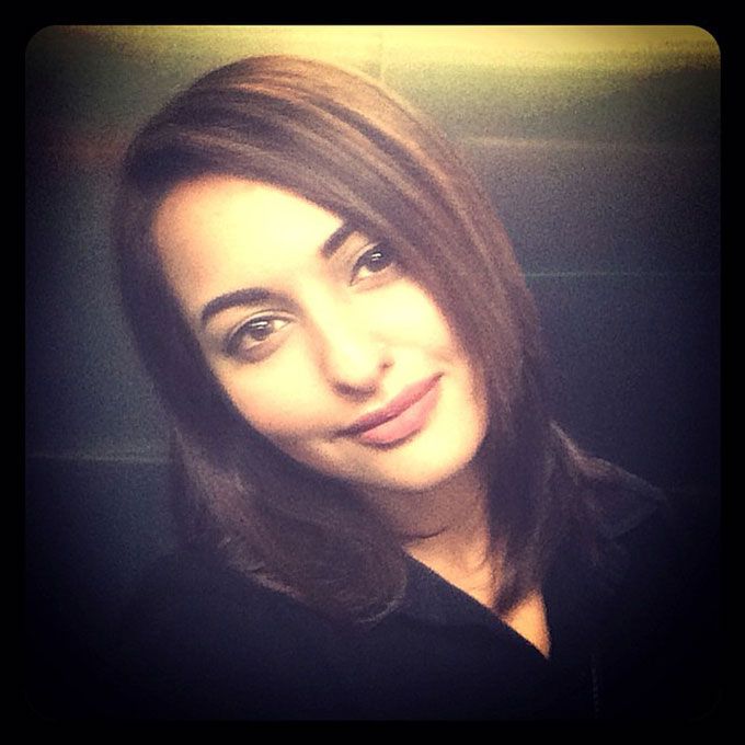 Sonakshi Sinha Takes Her New Hair Out For A Spin!