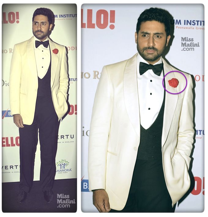 Abhishek Bachchan at the 2014 HELLO! Hall of Fame Awards