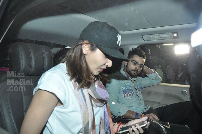 Anushka Sharma & Virat Kohli