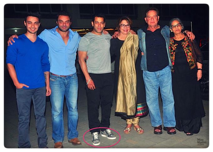 Check Out Salman Khan’s Snazzy Sneakers!