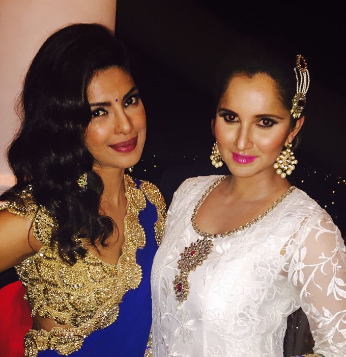 Priyanka Chopra, Sania Mirza