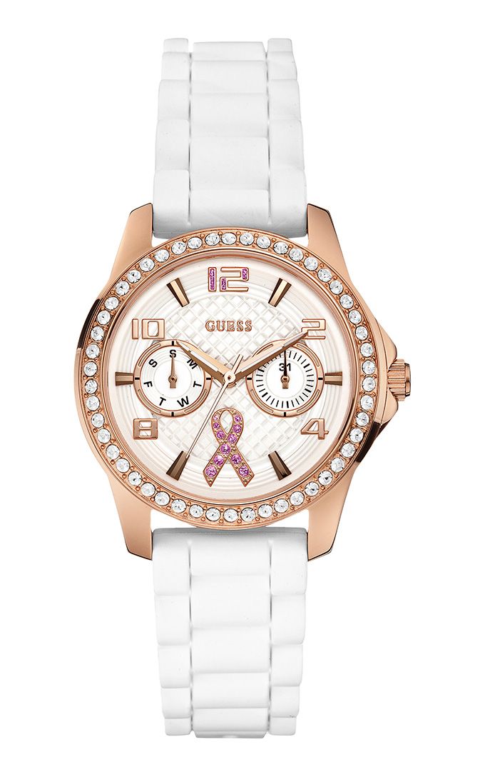 GUESS Watches special edition ‘Sparkling Pink’ Breast Cancer Watch