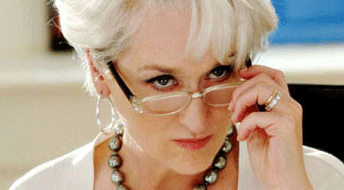 Miranda Priestly just judged you