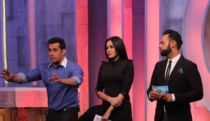 Salman Khan, Kamya Punjabi, Andy