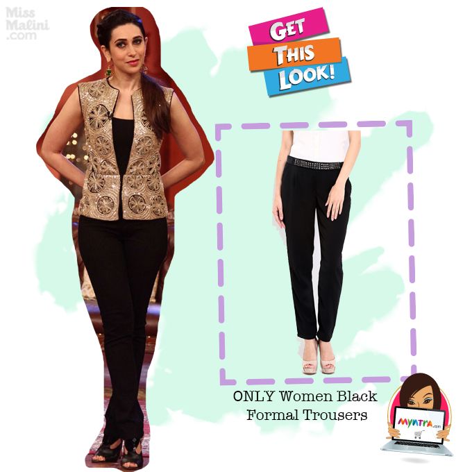 Get This Look: The Black Trouser
