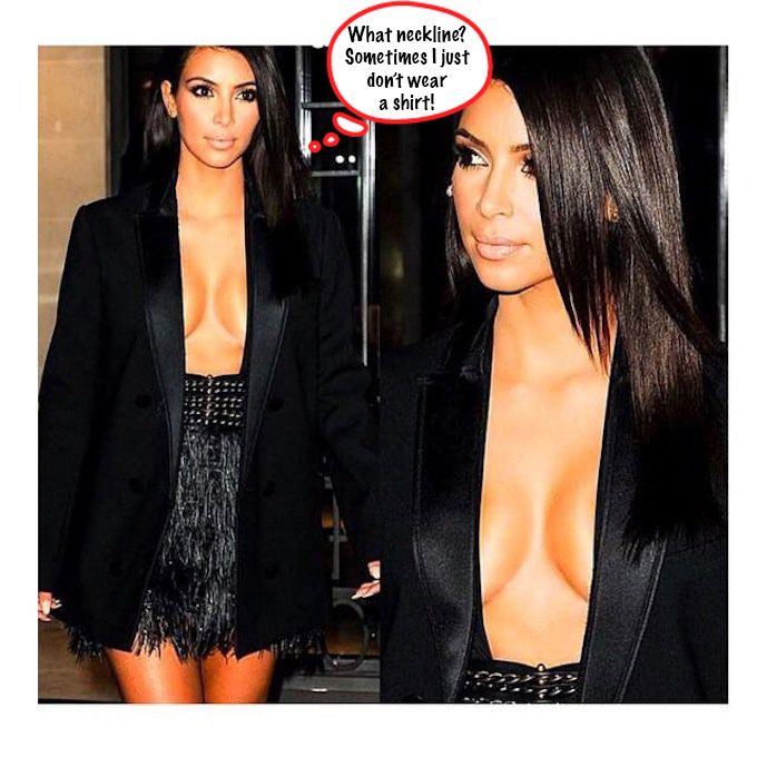 10 Plunging Celebrity Necklines That Will Stop Traffic!
