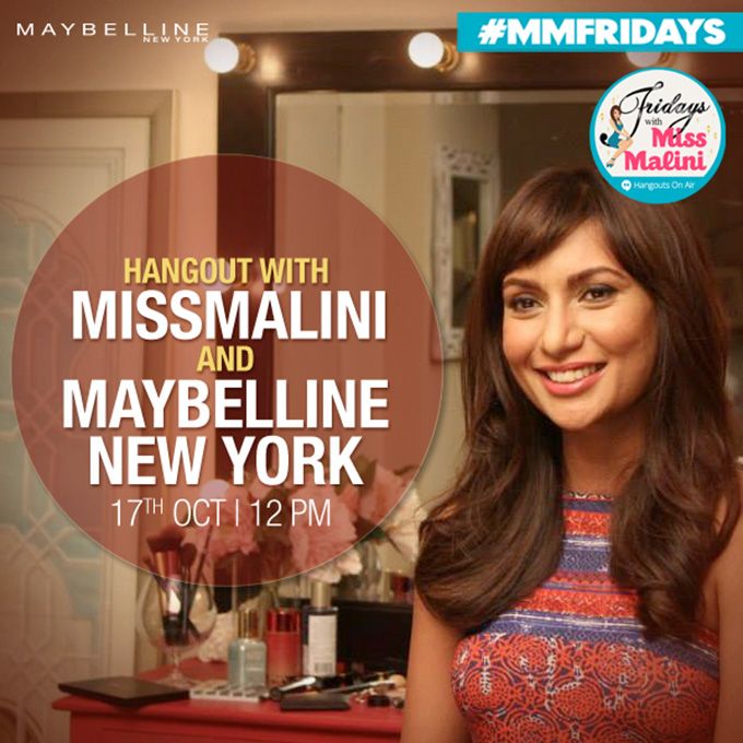 WATCH LIVE: MissMalini &#038; Maybelline Launch An Exciting New Color Show Range!